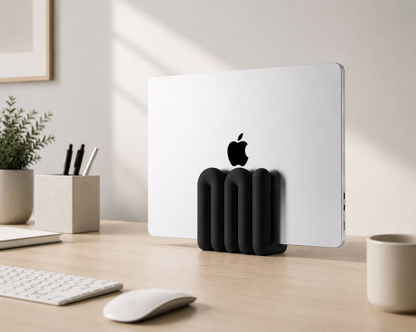 Laptop Stand Wave™ – Modern Desk Organizer